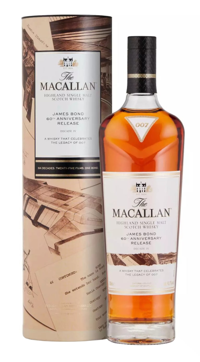 The Macallan James Bond 60th Anniversary Decade 4 Single Malt