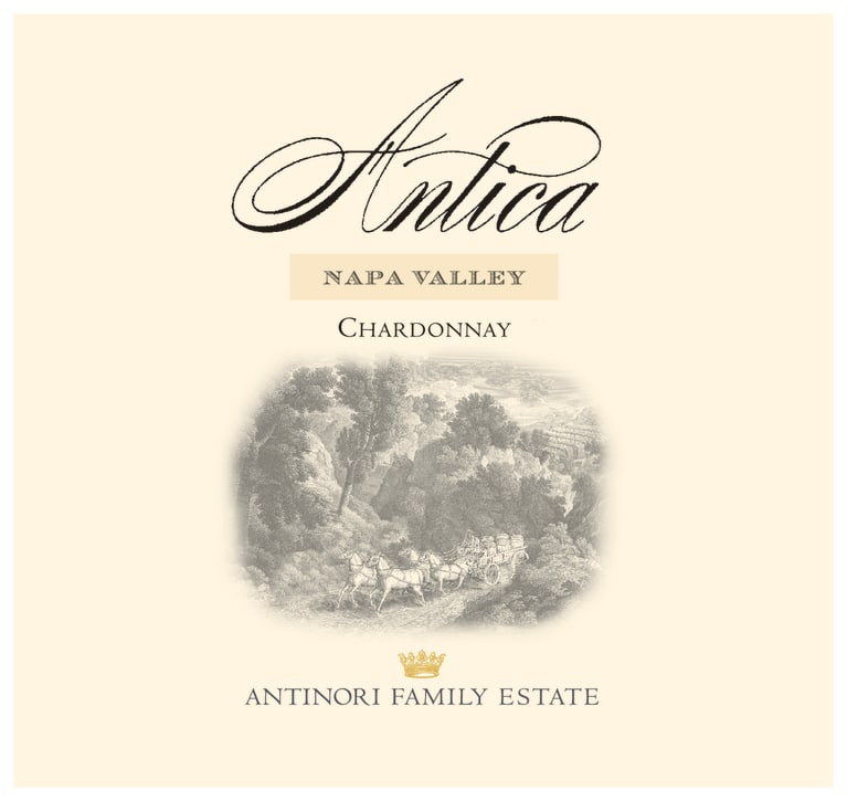 Antica Chardonnay 2016 Front Label