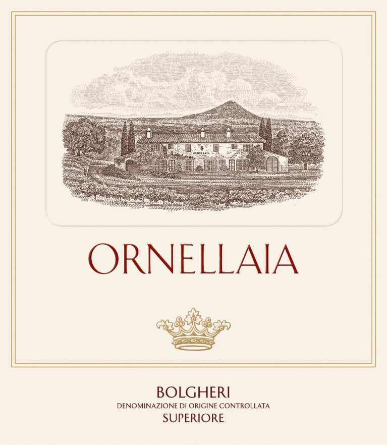 Ornellaia (375ML half-bottle) 2019 Front Label