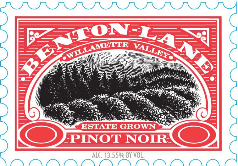 Benton Lane Pinot Noir (375ML half-bottle) 2015 Front Label
