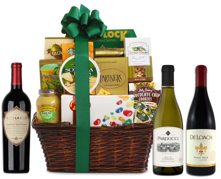 California Wine Tour Gift Basket