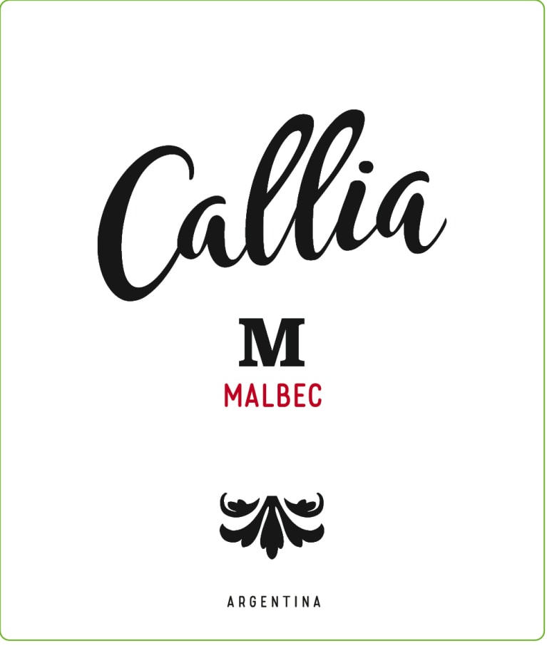 Bodegas Callia Malbec 2021