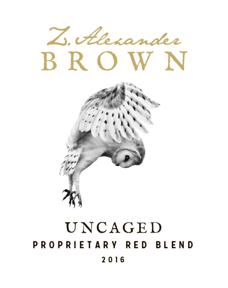 Z. Alexander Brown Uncaged Red Blend 2016