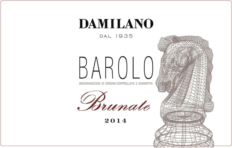 Damilano Barolo Brunate 2014 Front Label