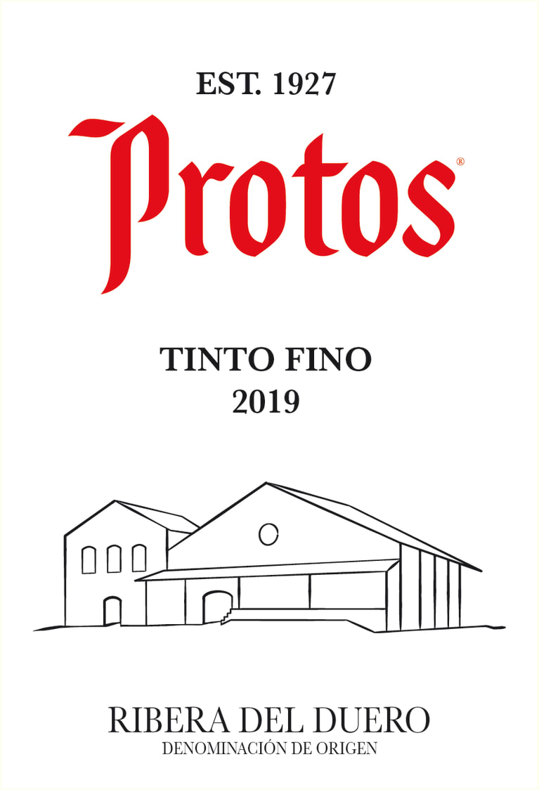 Protos Tinto Fino 2019 Front Label