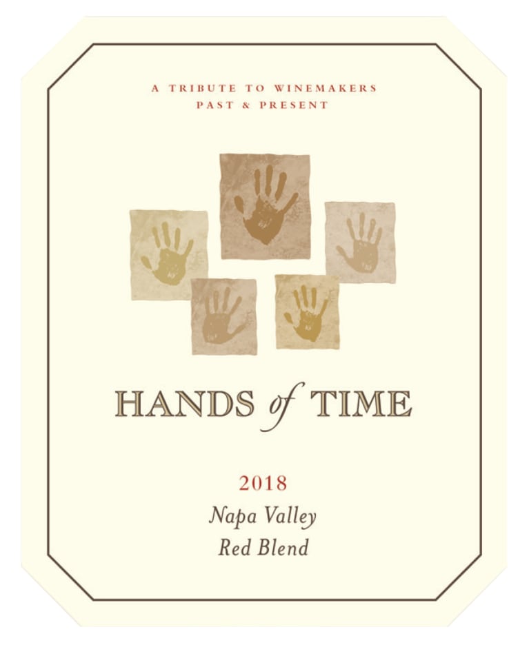 Stag's Leap Wine Cellars Hands of Time Red Blend 2018 Front Label