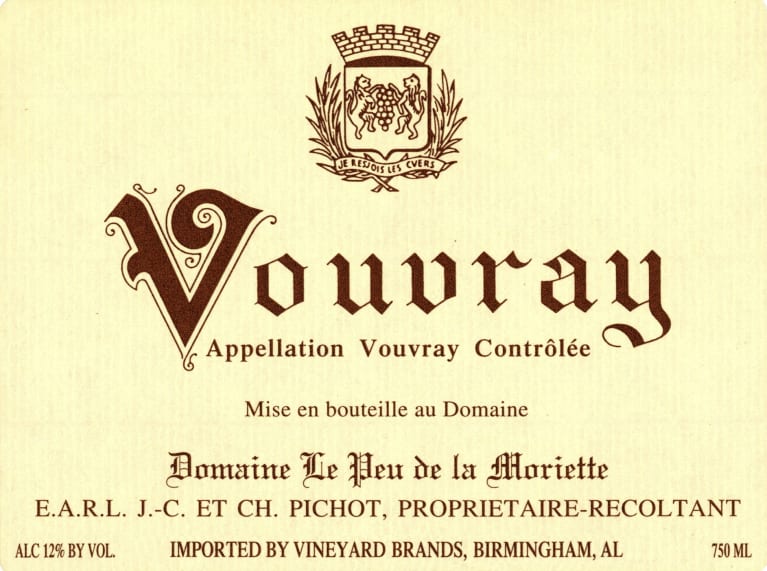 Domaine Pichot Vouvray Domaine Le Peu de la Moriette 2022 | Wine.com