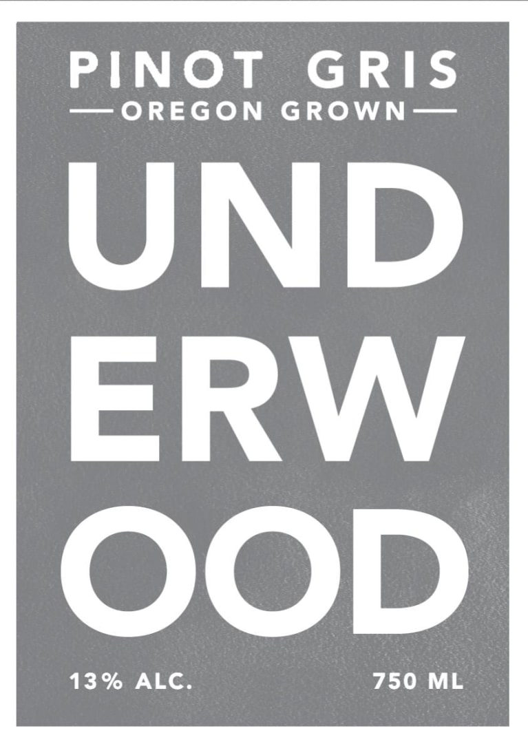 Underwood Cellars Pinot Gris (375ML Wine in a Can)