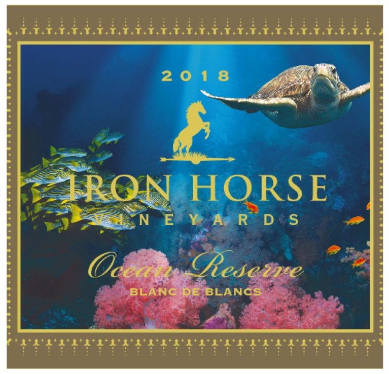 Iron Horse Ocean Reserve Blanc de Blancs 2018