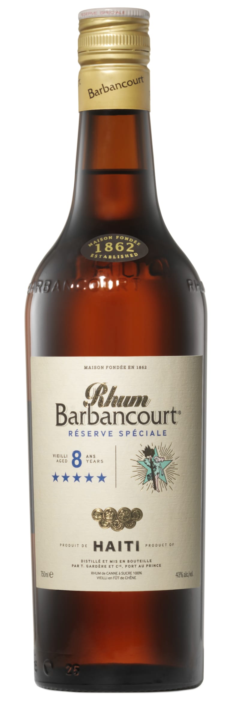 Rhum Barbancourt 8 Year 5 Star Rum