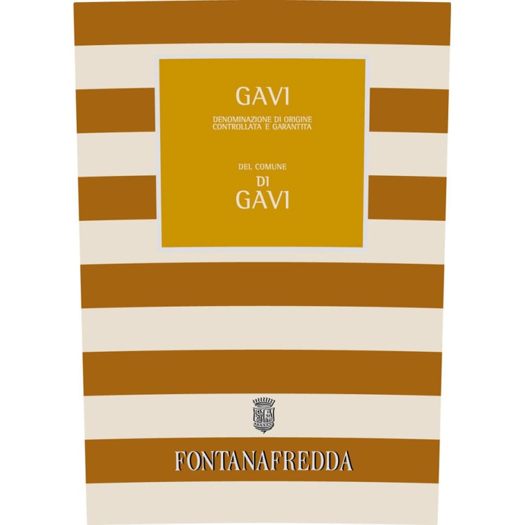 Fontanafredda Gavi di Gavi 2021 Front Label