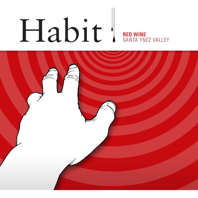 Habit Red Blend 2015 Front Label