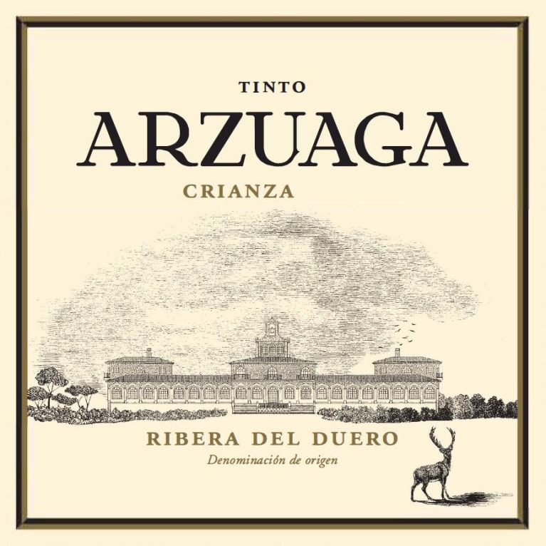 Arzuaga Crianza 2017 Front Label