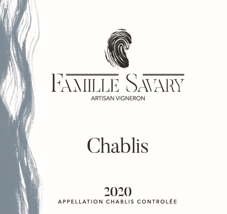 Famille Savary Chablis 2020