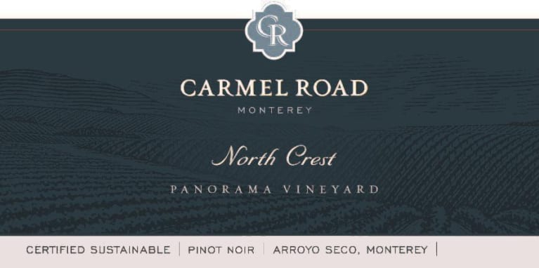 Carmel Road North Crest Pinot Noir 2014 Front Label