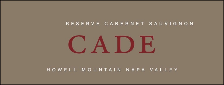 CADE Howell Mountain Reserve Cabernet Sauvignon 2017 Front Label